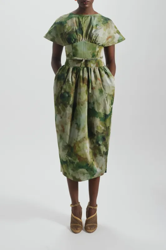 Taffeta Corset Dress made by Amsale