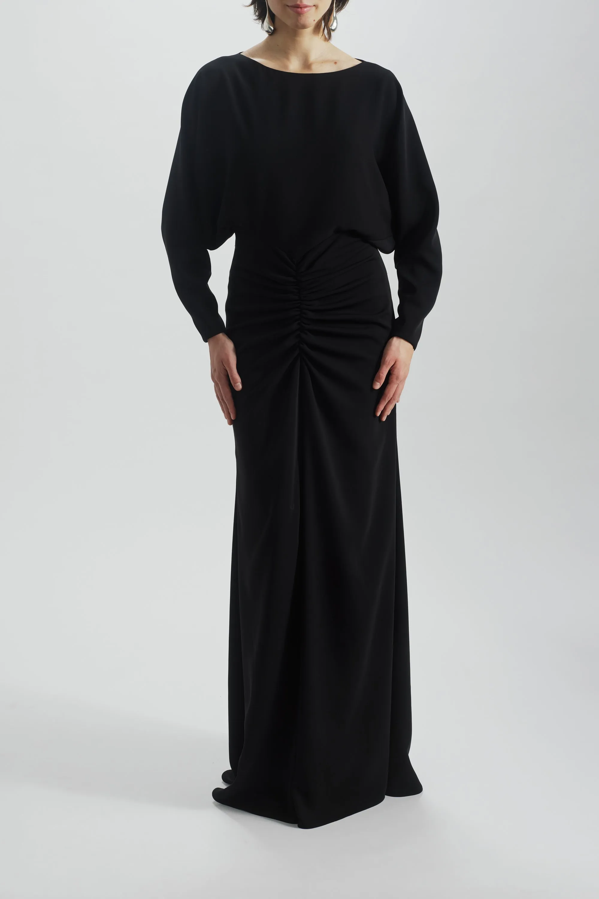 Dolman Sleeve Dress sold by Amsale product image thumbnail 4