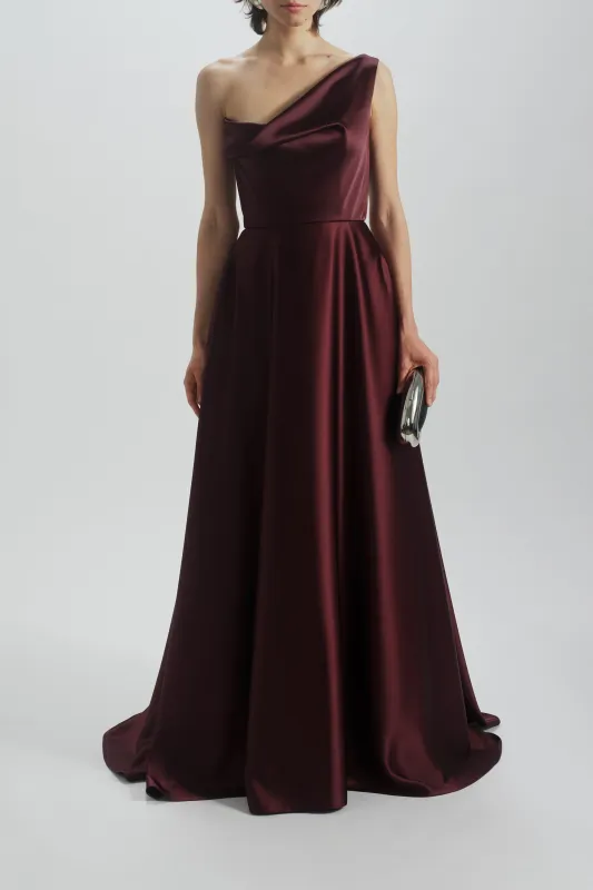 One Shoulder Drape Gown sold by Amsale