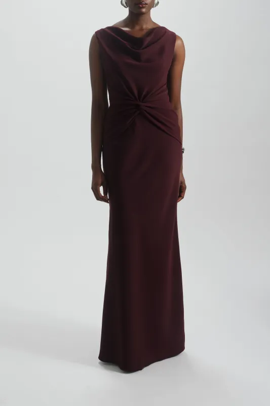 Twist Crepe Dress sold by Amsale