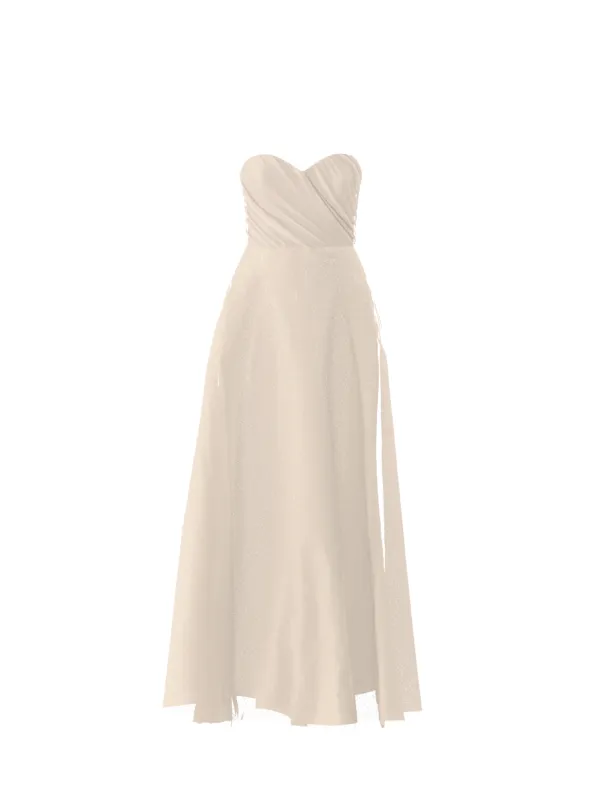 Bodice(Jaycie), Skirt(Cerisa), cream sold by Amsale