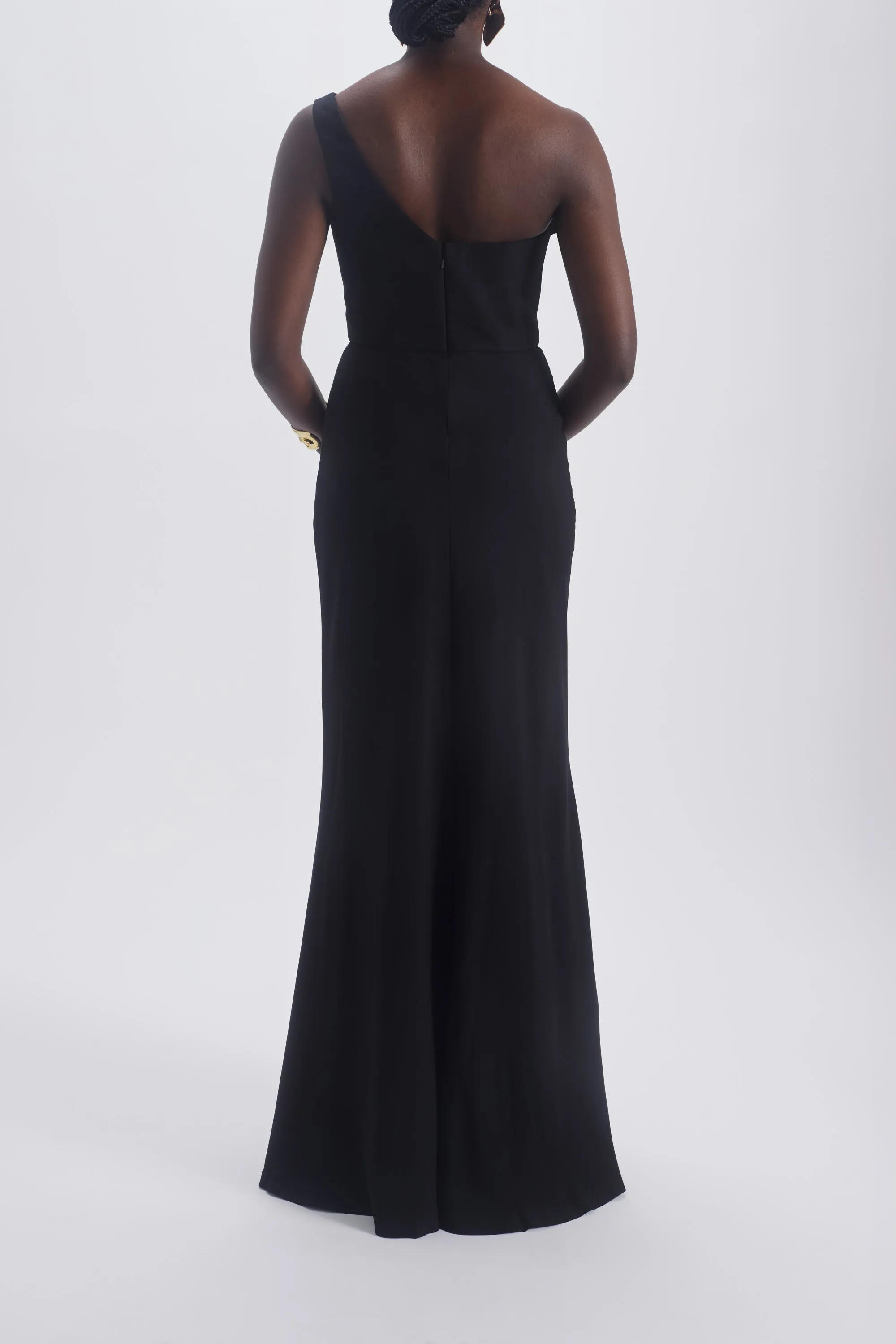 One Shoulder Draped Gown sold by Amsale product image thumbnail 4