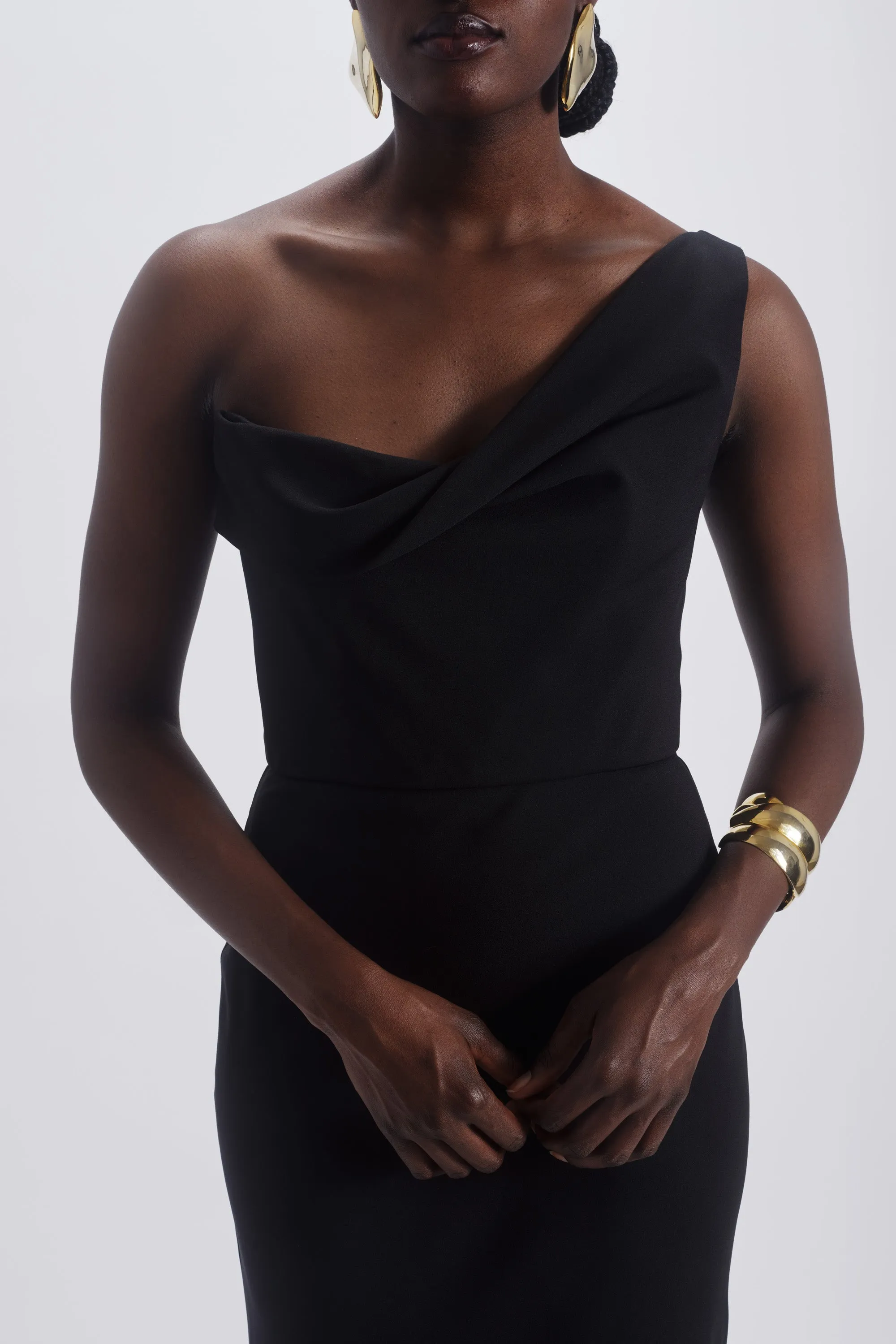 One Shoulder Draped Gown sold by Amsale product image thumbnail 2