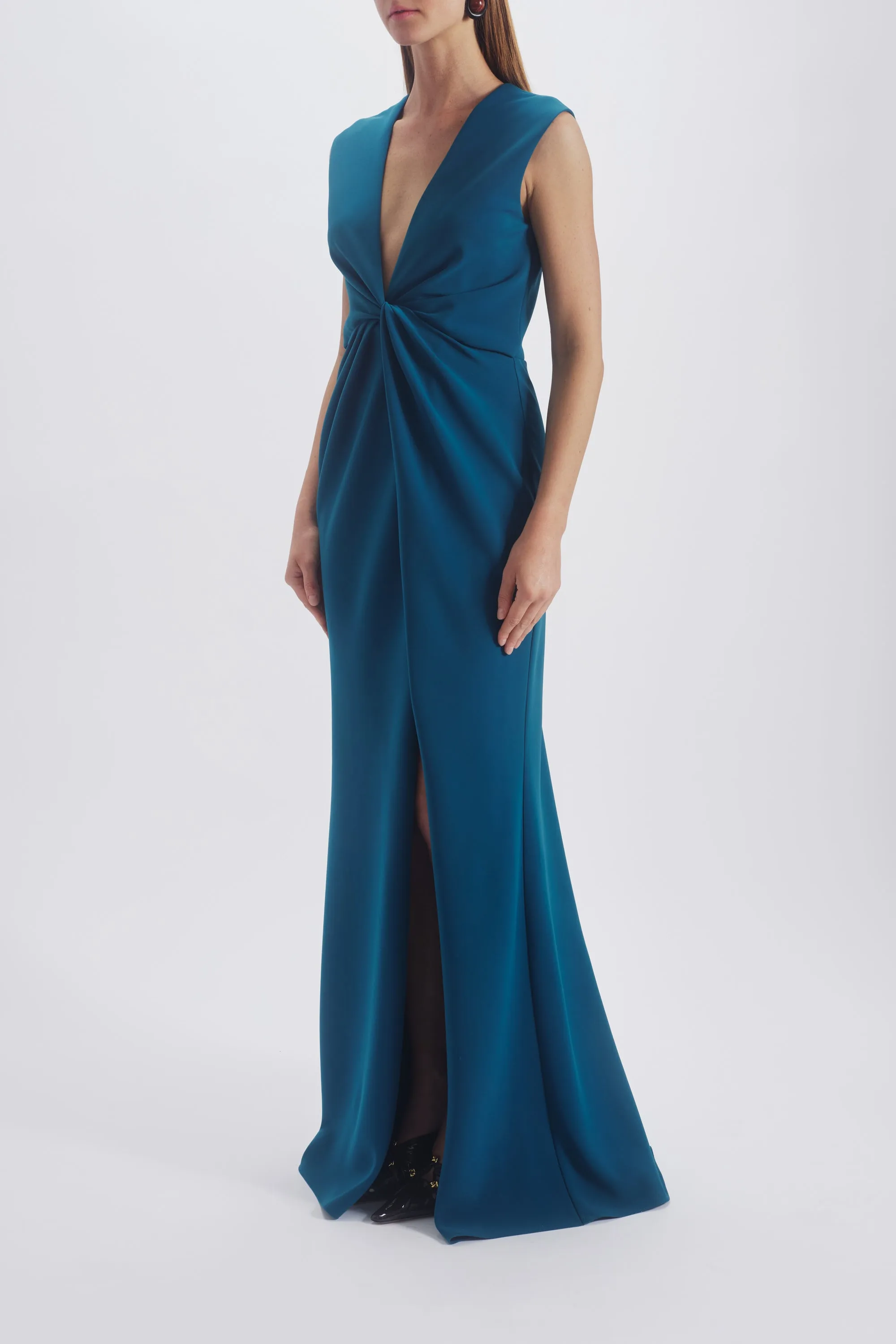 Twisted Drape Gown sold by Amsale product image thumbnail 3