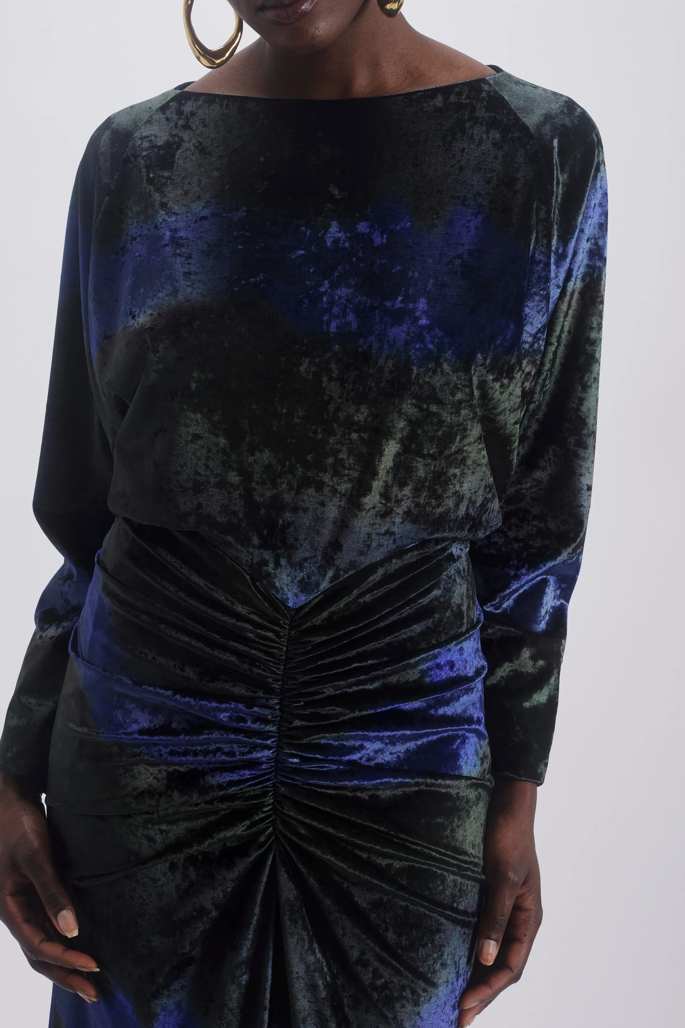 Ombré Velvet Gown sold by Amsale product image thumbnail 2