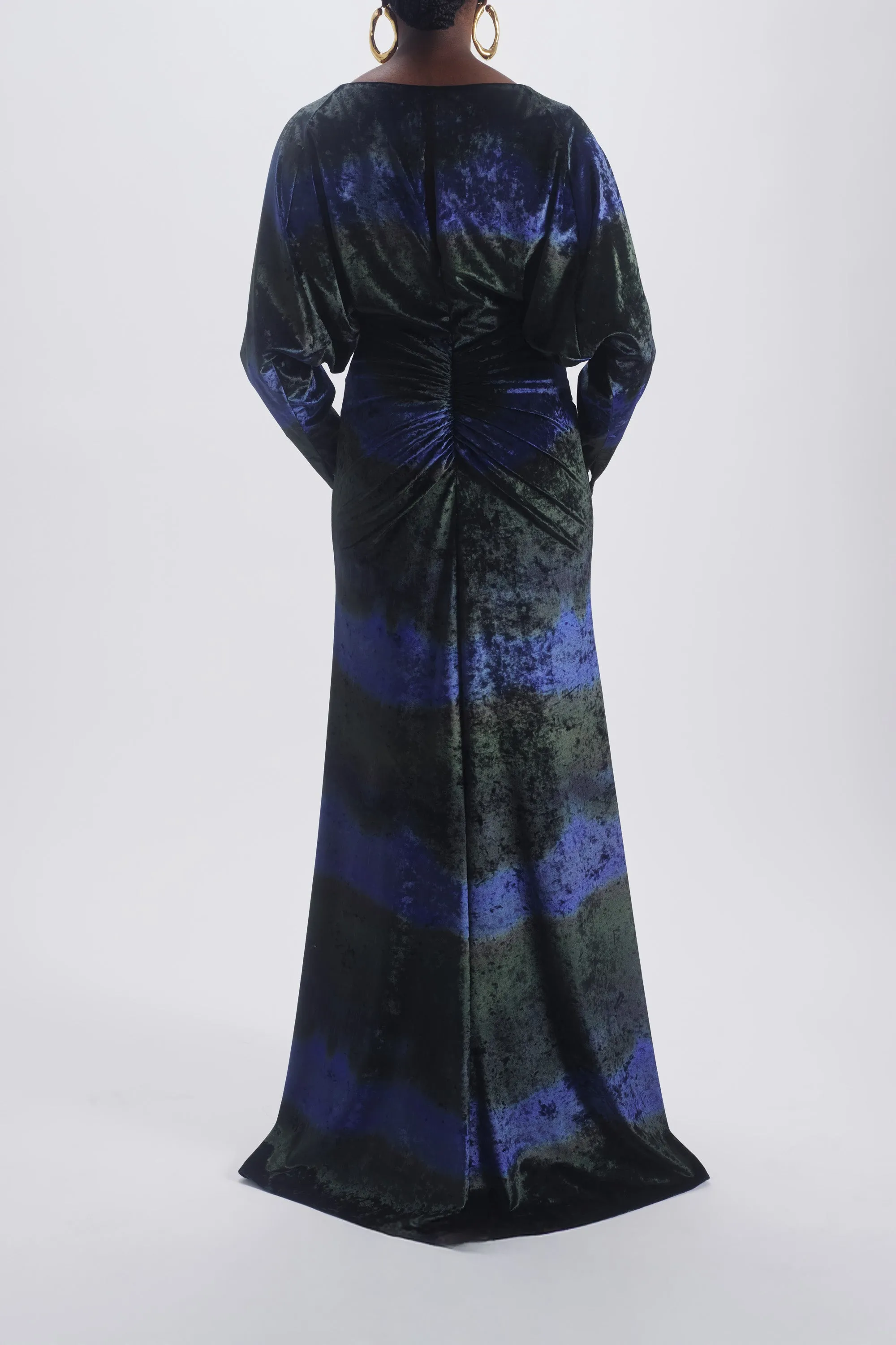 Ombré Velvet Gown sold by Amsale product image thumbnail 3