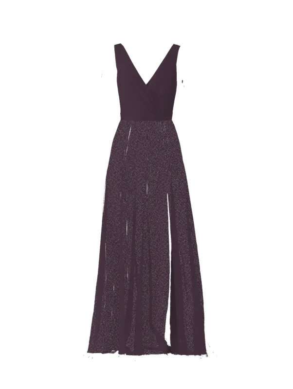 Bodice(Ava), Skirt(Arabella), plum sold by Amsale