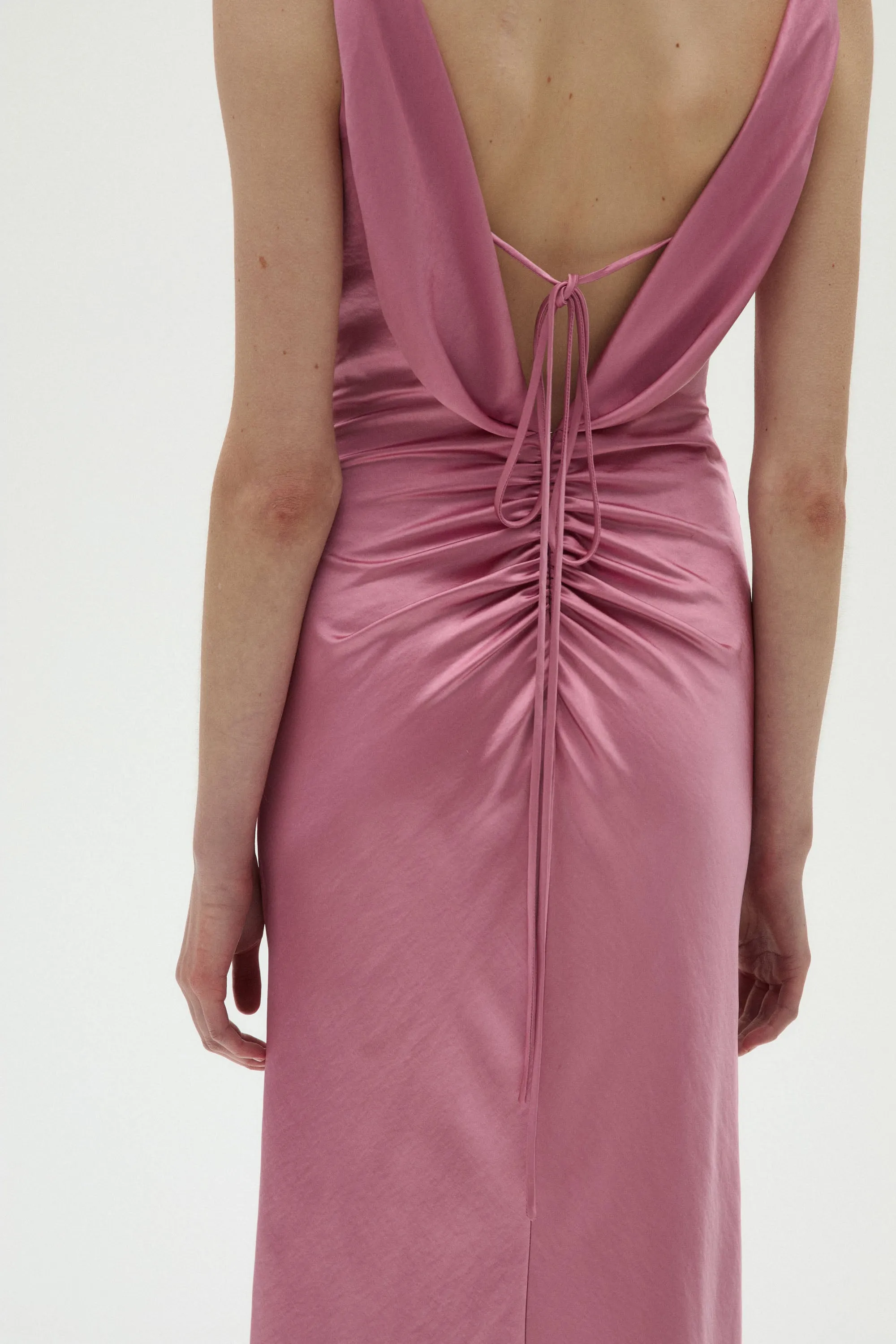 Satin Draped Gown sold by Amsale product image thumbnail 5