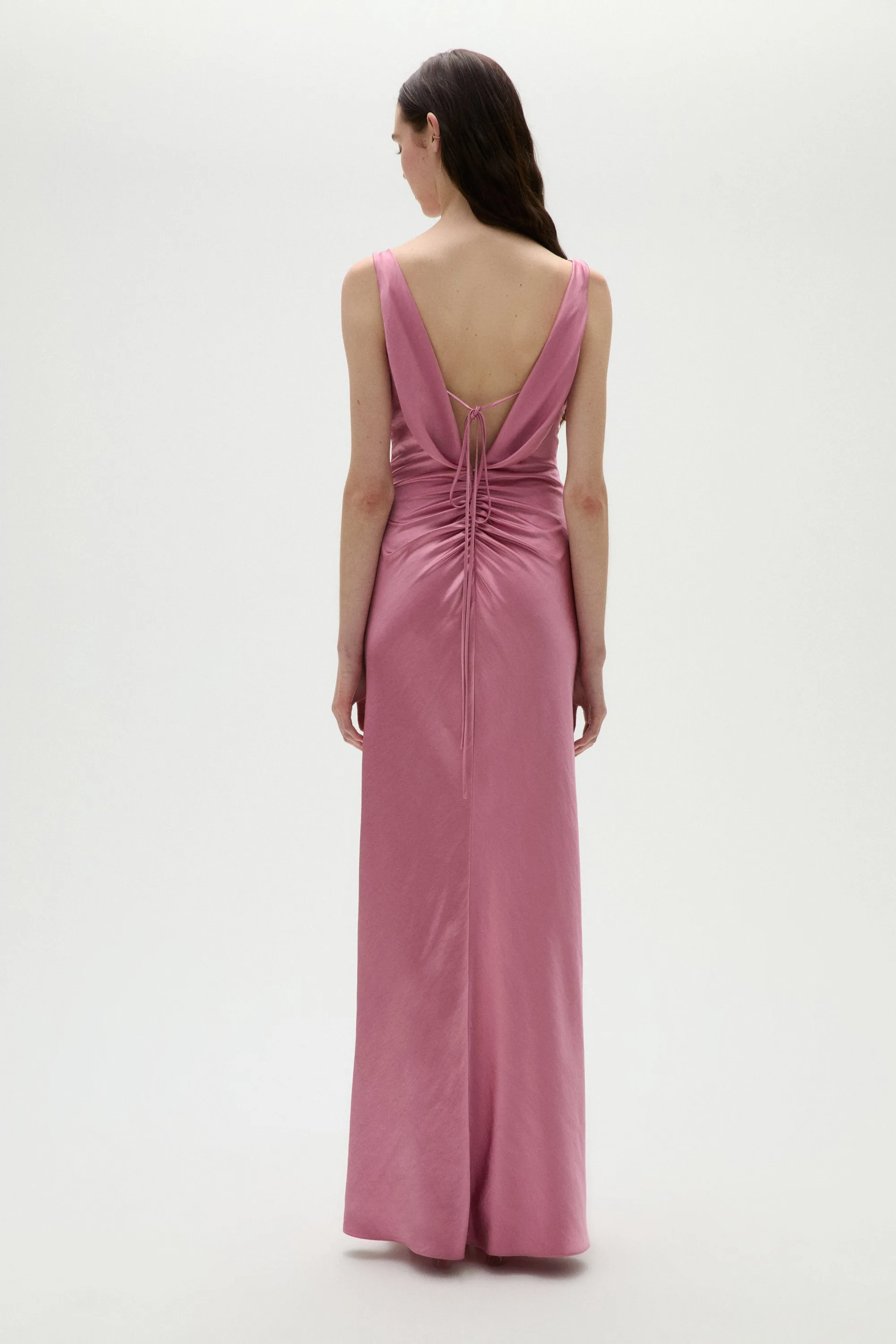 Satin Draped Gown sold by Amsale product image thumbnail 3