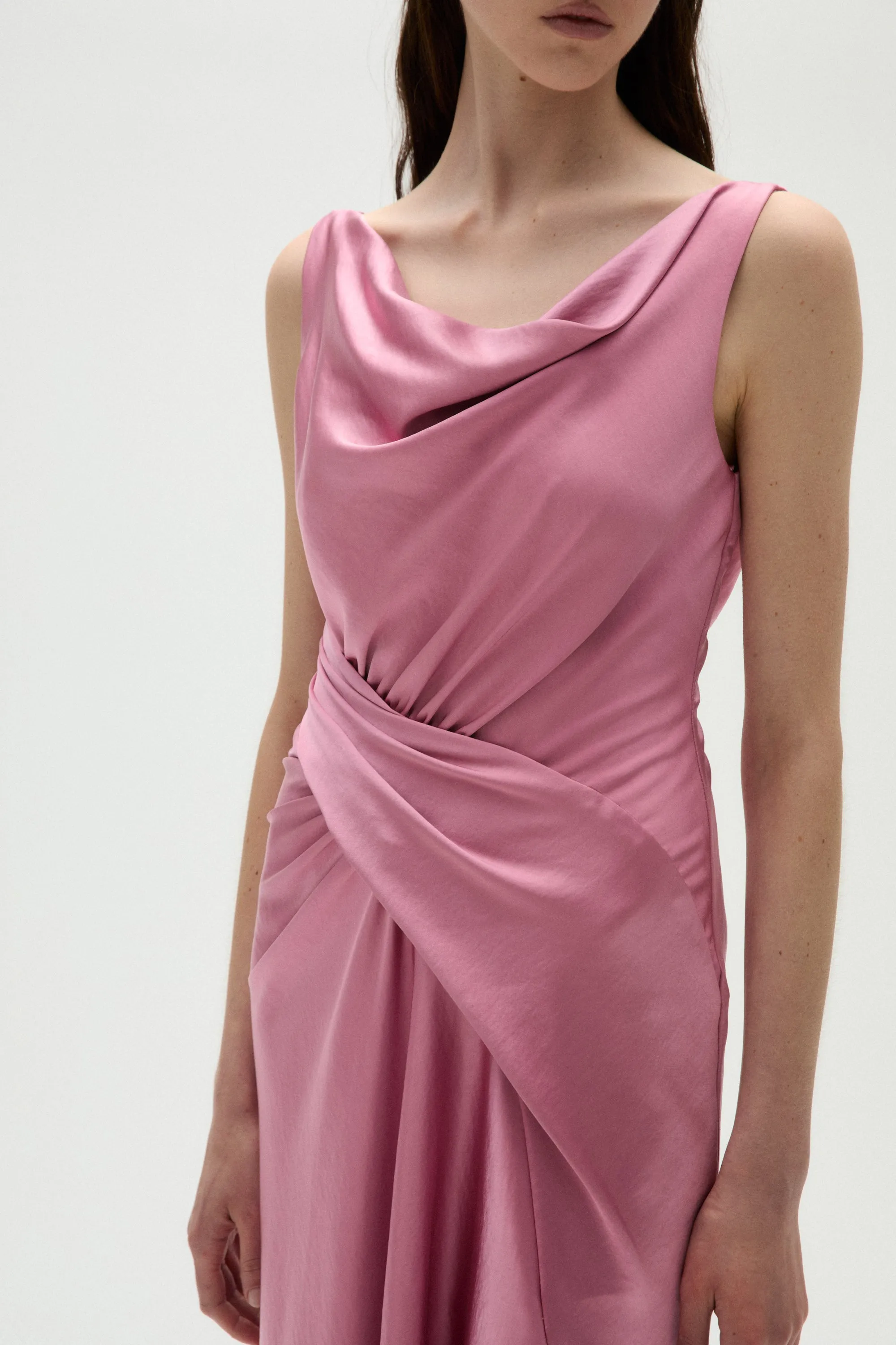 Satin Draped Gown sold by Amsale product image thumbnail 2
