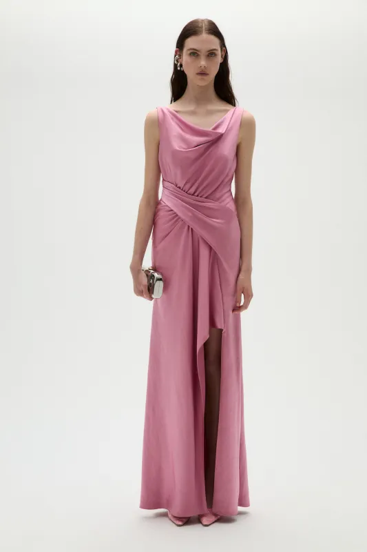 Satin Draped Gown sold by Amsale
