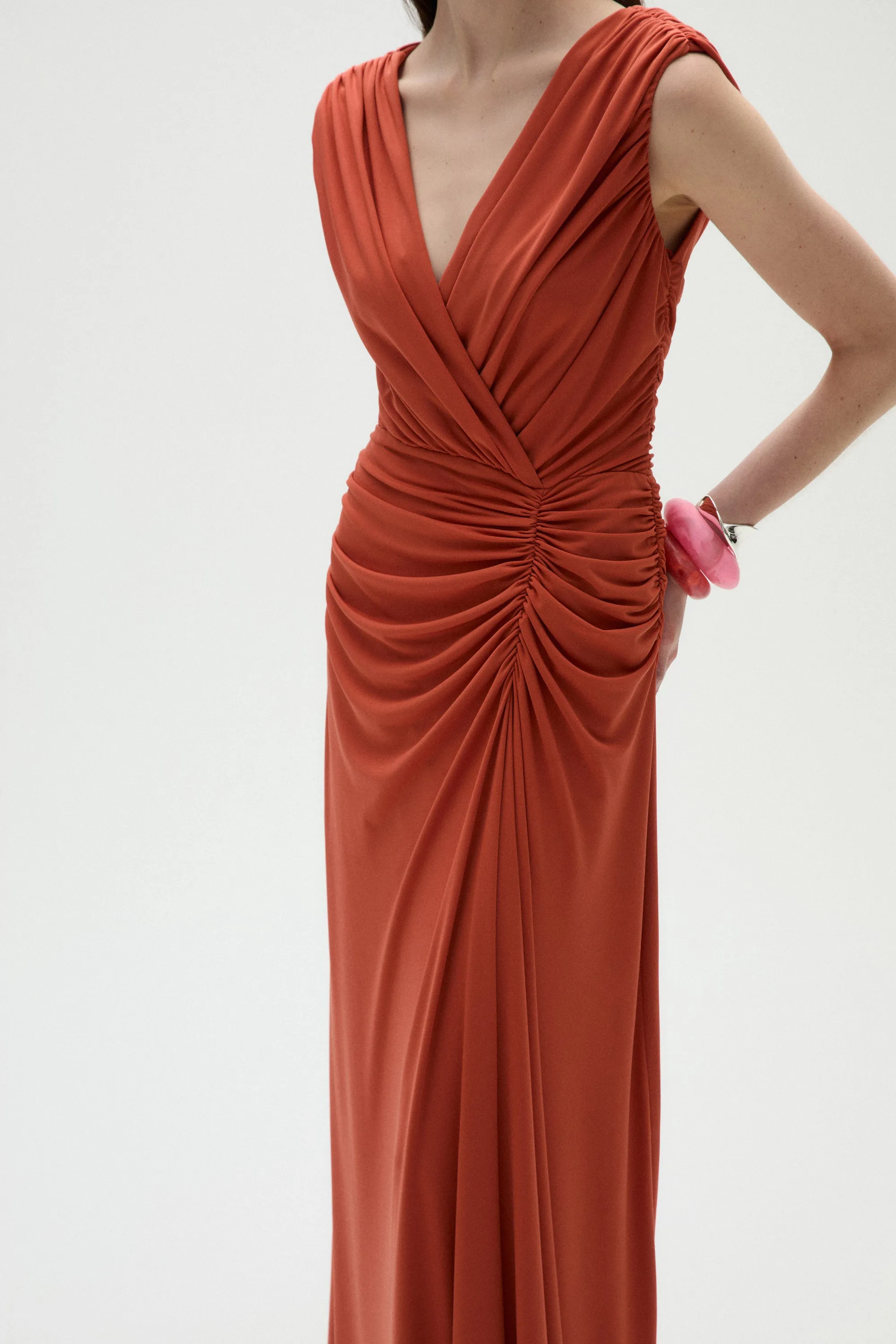 Jersey Draped Gown sold by Amsale product image thumbnail 2