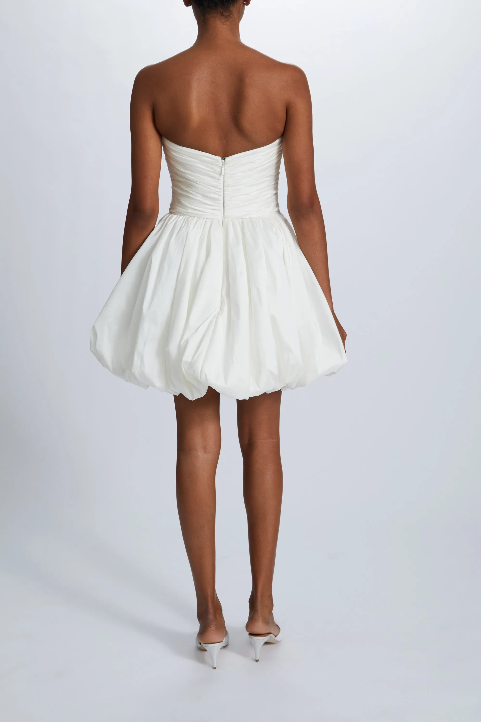 Taffeta Mini Dress sold by Amsale product image thumbnail 4