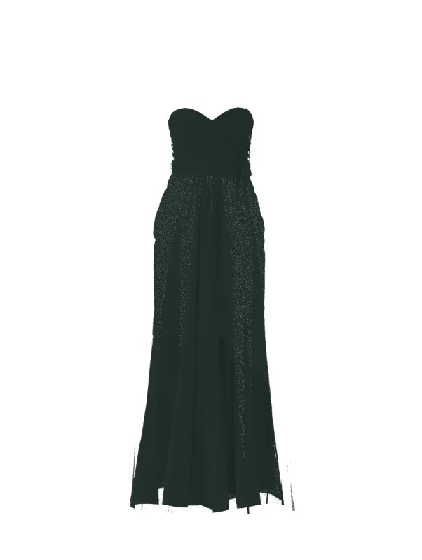Bodice(Jaycie), Skirt(Justine),Belt(Sash), hunter sold by Amsale