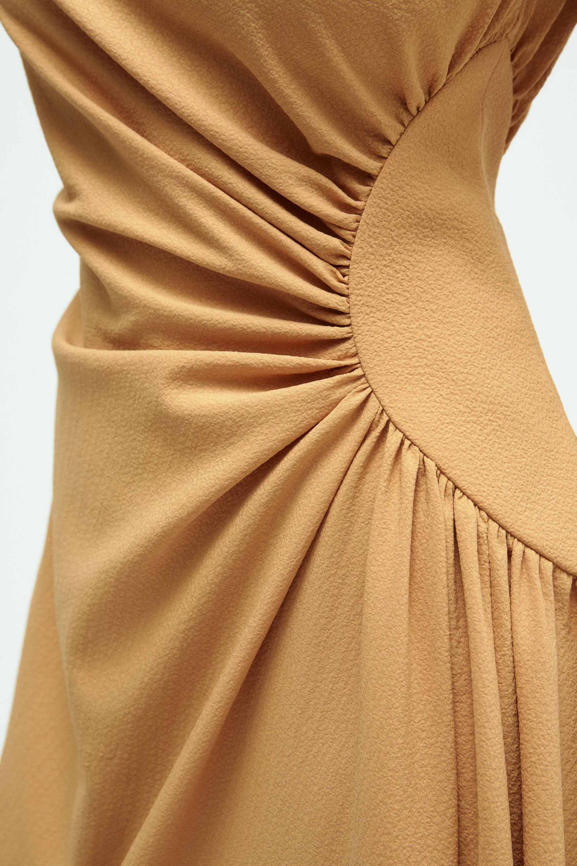 Textured Cowl Neck Gown sold by Amsale product image thumbnail 4