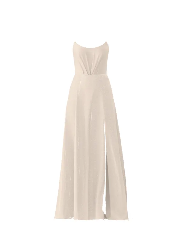 Bodice(Campbell), Skirt(Arabella), cream sold by Amsale