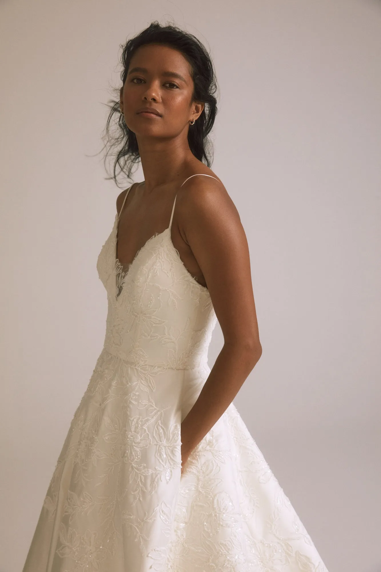 Valencia - Silk-White sold by Amsale product image thumbnail 4