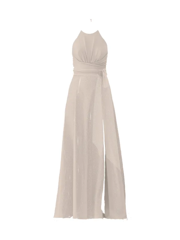 Bodice(Jayla), Skirt(Arabella),Belt(Sash), fawn sold by Amsale