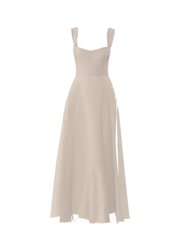 Bodice(Alexis), Skirt(Cerisa), fawn sold by Amsale