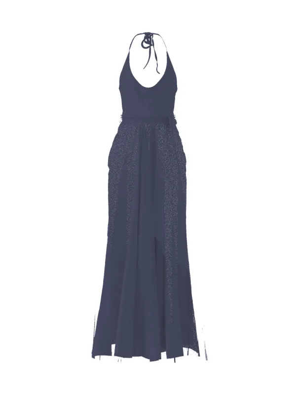 Bodice(Daryn), Skirt(Justine),Belt(Sash), blue-steel sold by Amsale