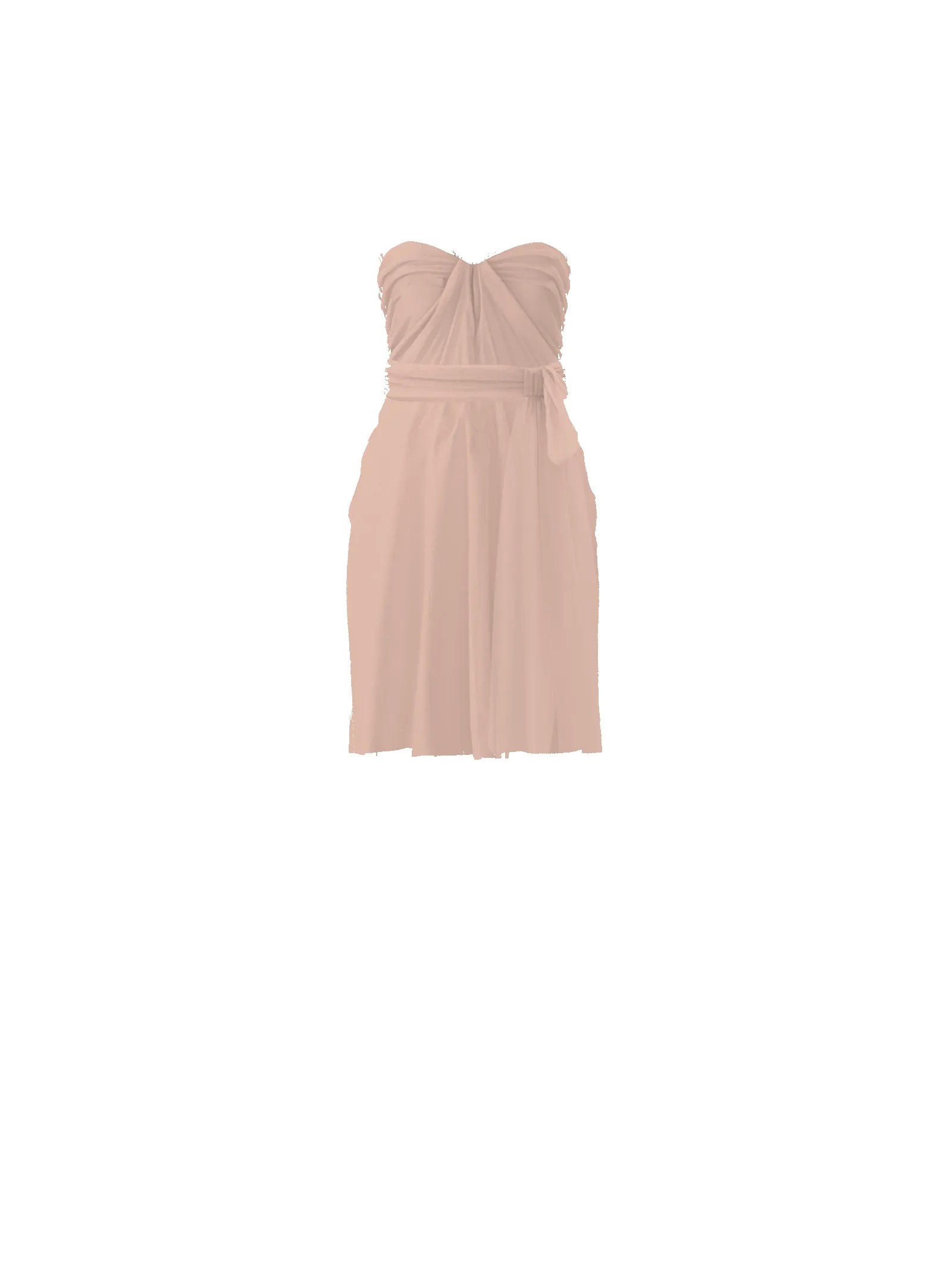 Bodice(Cerisa), Skirt(Carla),Belt(Sash), blush sold by Amsale