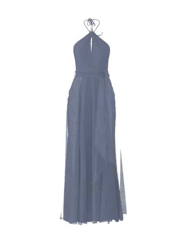 Bodice(Colby), Skirt(Jaycie),Belt(Sash), slate sold by Amsale