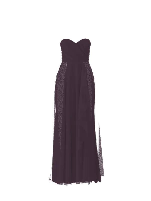 Bodice(Jaycie), Skirt(Jaycie), plum sold by Amsale