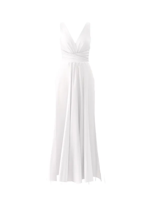 Bodice(Justine), Skirt(Justine), white sold by Amsale