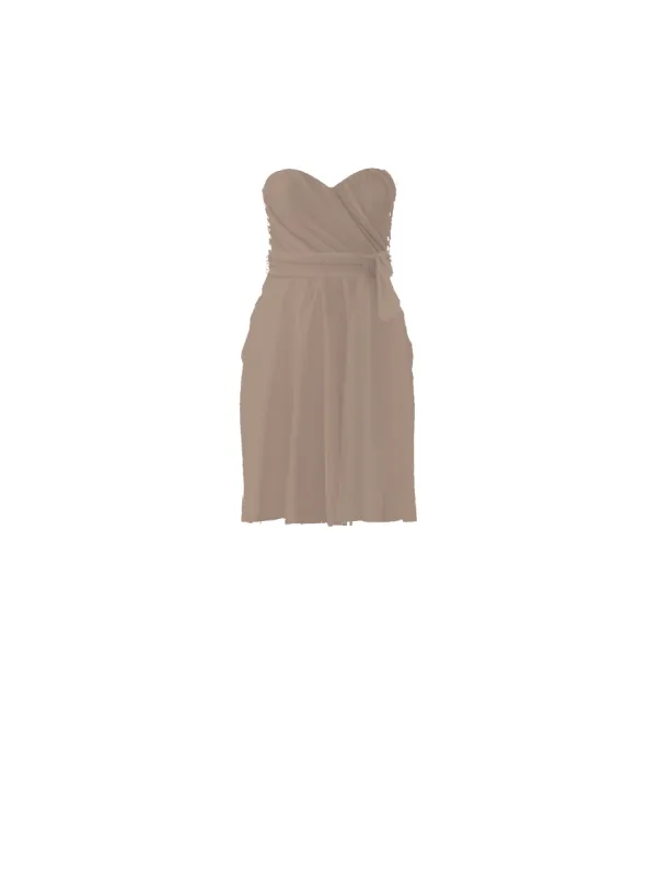 Bodice(Jaycie), Skirt(Carla),Belt(Sash), latte sold by Amsale