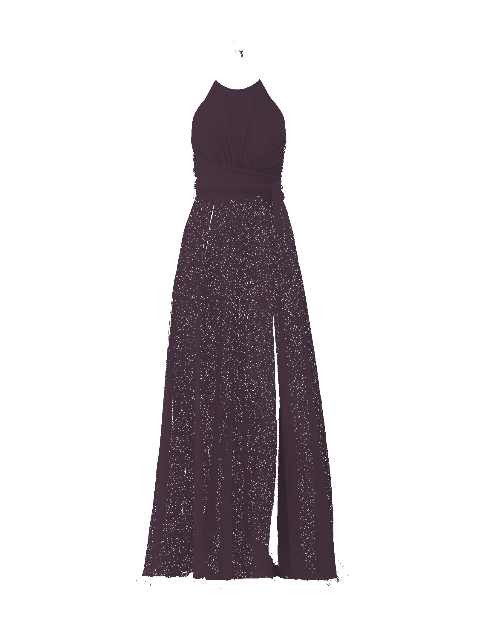 Bodice(Jayla), Skirt(Arabella),Belt(Sash), plum sold by Amsale