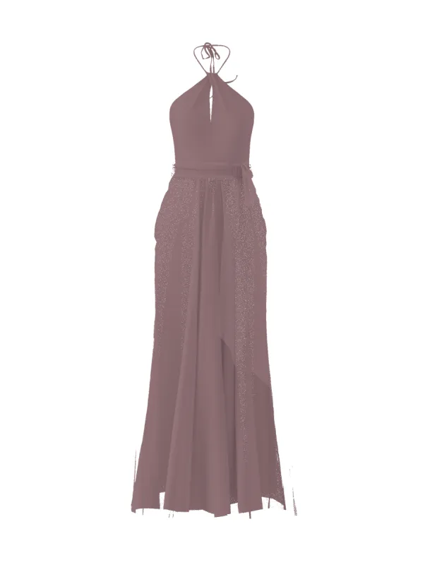 Bodice(Colby), Skirt(Justine),Belt(Sash), mauve sold by Amsale