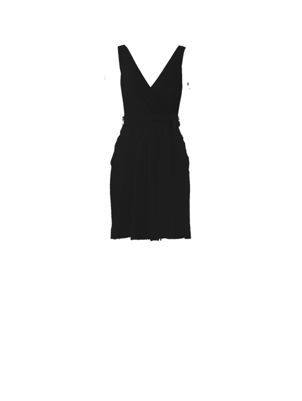Bodice(Ava), Skirt(Carla),Belt(Sash), black sold by Amsale