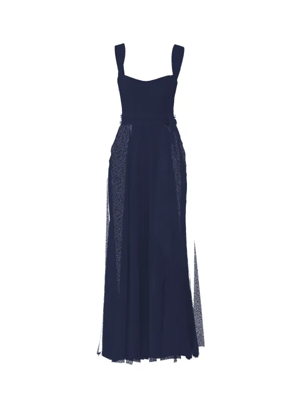 Bodice(Alexis), Skirt(Jaycie),Belt(Sash), french-blue sold by Amsale
