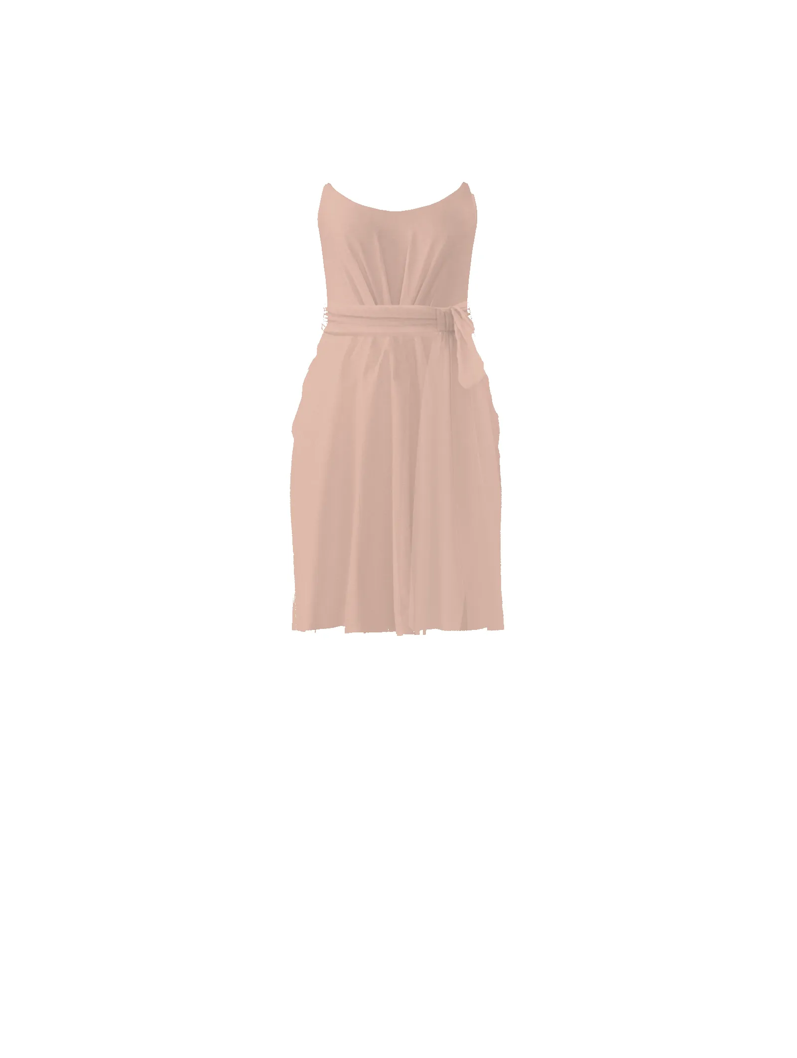 Bodice(Campbell), Skirt(Carla),Belt(Sash), blush sold by Amsale