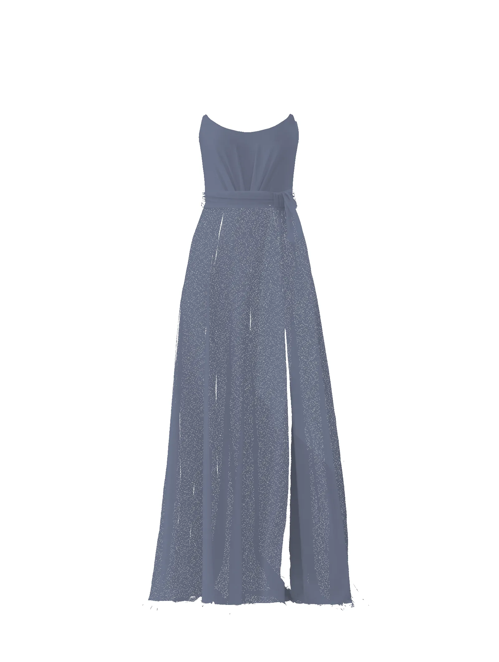 Bodice(Campbell), Skirt(Arabella),Belt(Sash), slate sold by Amsale