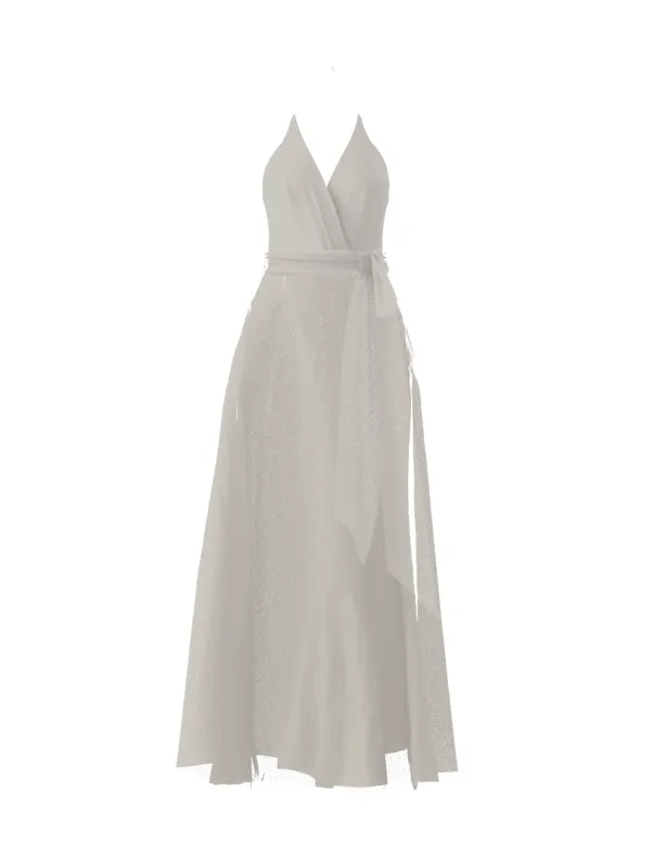 Bodice(Carmelle), Skirt(Cerisa),Belt(Sash), dove sold by Amsale