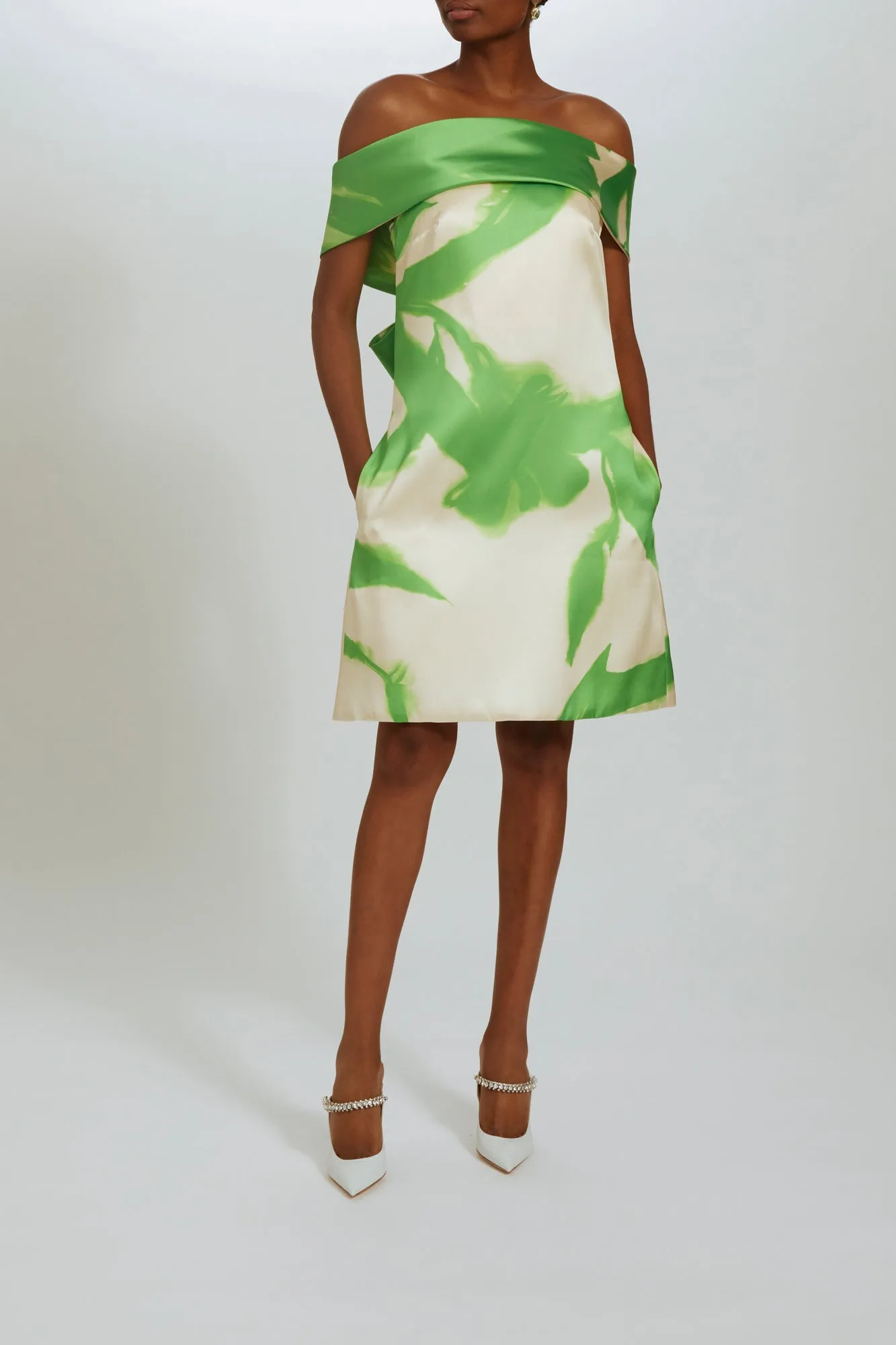 P554 - Lime-Ivory sold by Amsale product image thumbnail 3