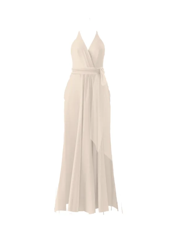 Bodice(Carmelle), Skirt(Justine),Belt(Sash), cream sold by Amsale