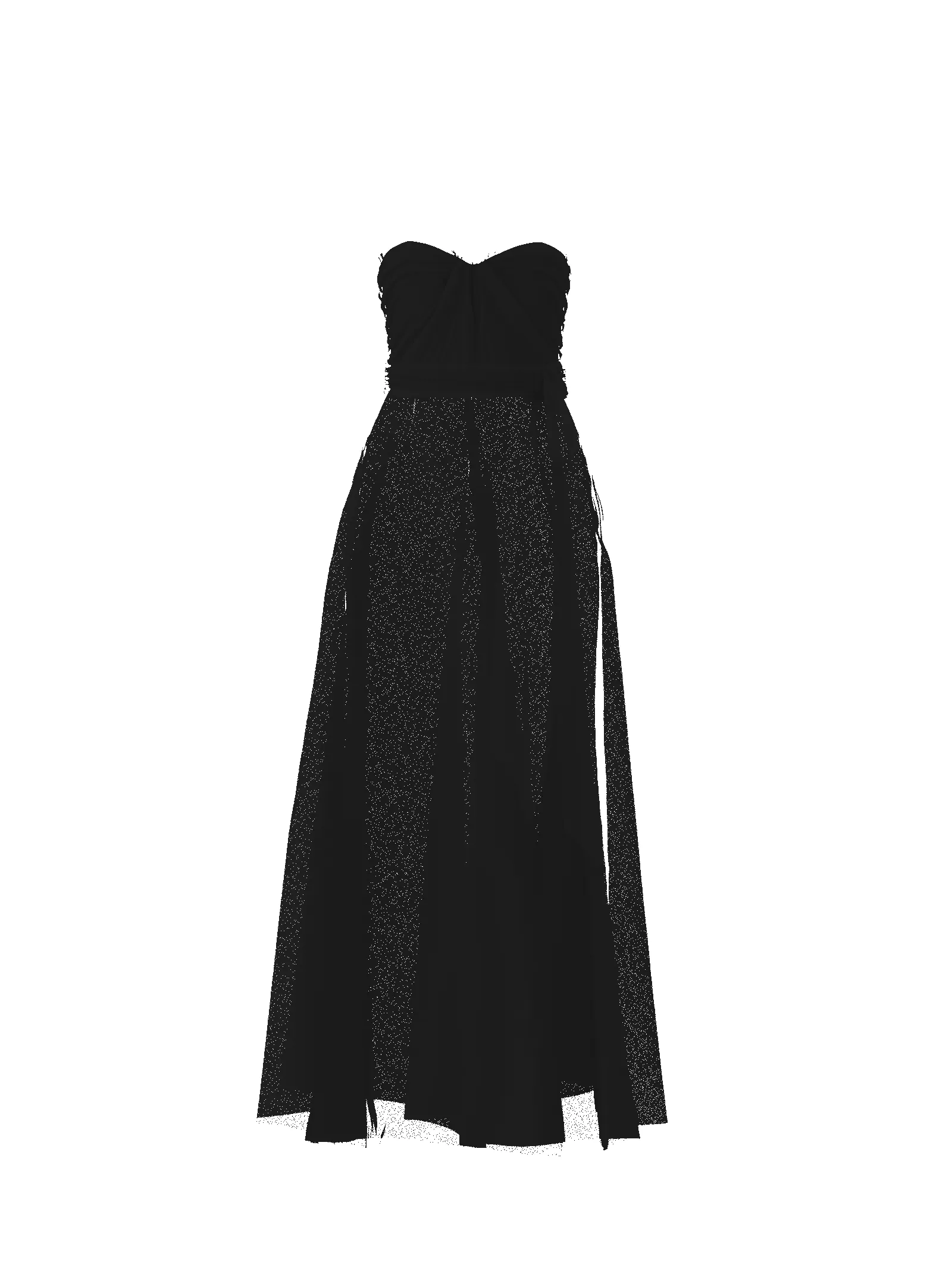 Bodice(Cerisa), Skirt(Cerisa),Belt(Sash), black sold by Amsale