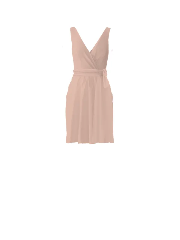 Bodice(Ava), Skirt(Carla),Belt(Sash), blush sold by Amsale