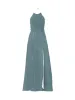 Bodice(Jayla), Skirt(Arabella),Belt(Sash), teal sold by Amsale