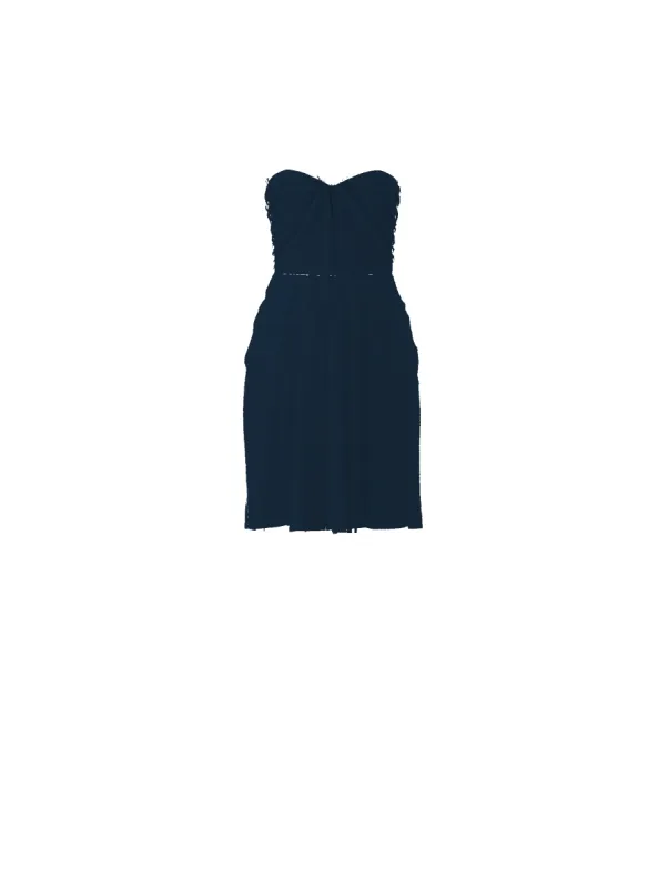 Bodice(Cerisa), Skirt(Carla), navy sold by Amsale