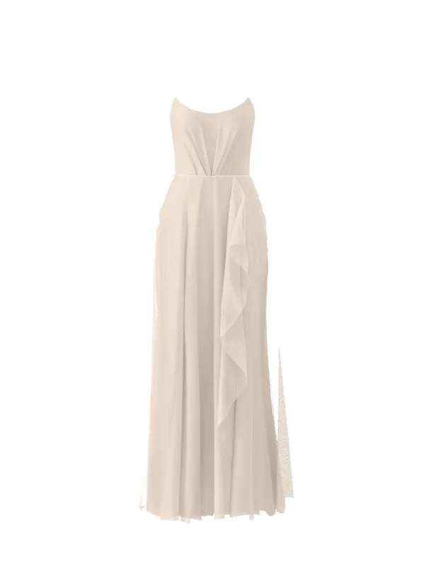 Bodice(Campbell), Skirt(Jaycie), cream sold by Amsale