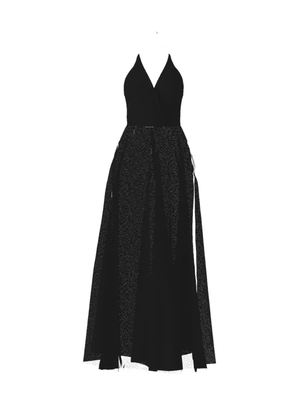 Bodice(Carmelle), Skirt(Cerisa), black sold by Amsale