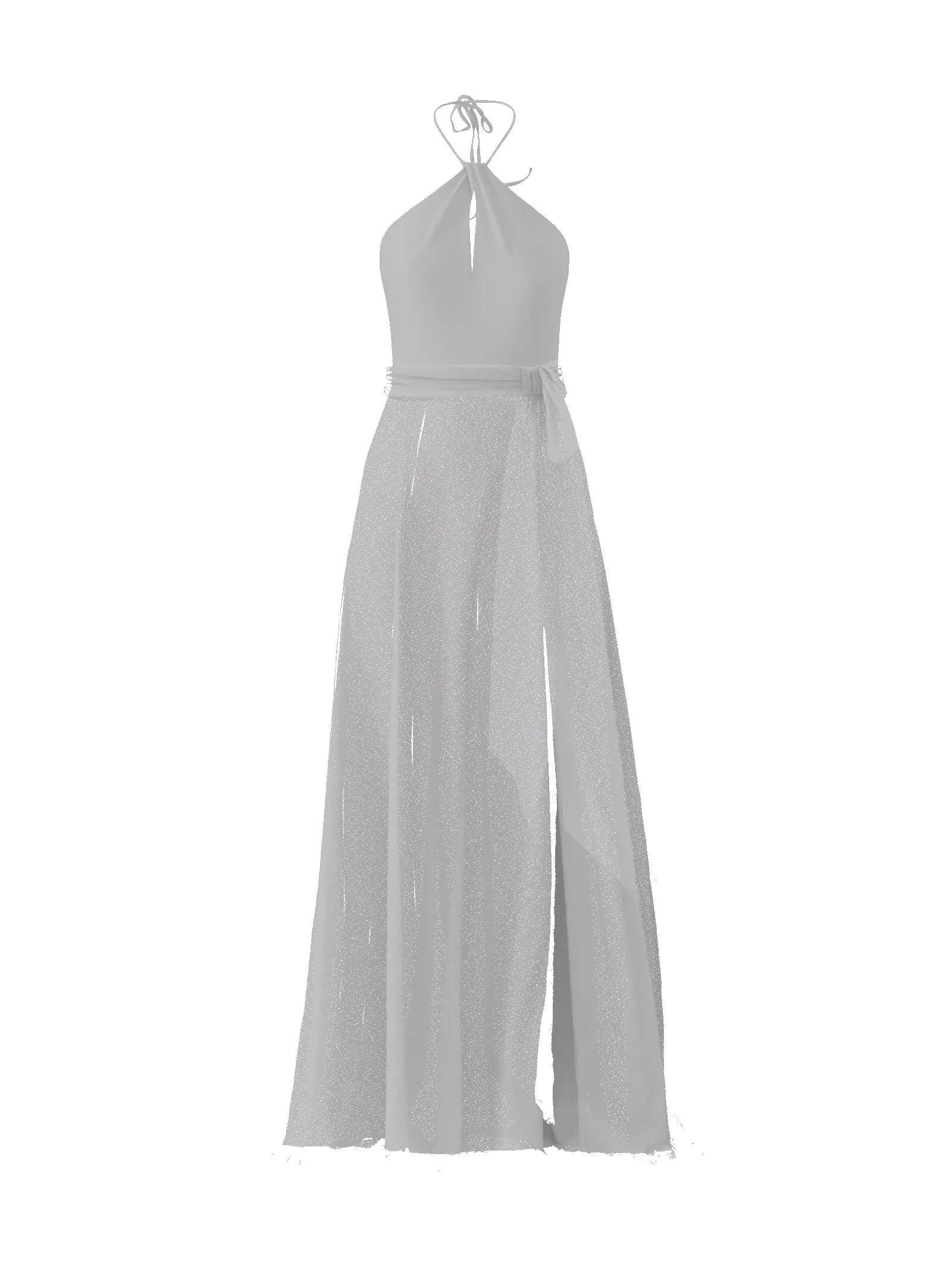 Bodice(Colby), Skirt(Arabella),Belt(Sash), platinum sold by Amsale