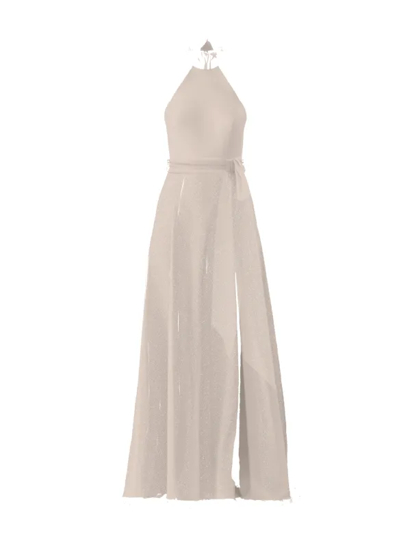 Bodice(Sophia), Skirt(Arabella),Belt(Sash), fawn sold by Amsale