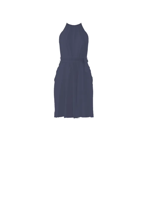 Bodice(Kyra), Skirt(Carla),Belt(Sash), blue-steel sold by Amsale