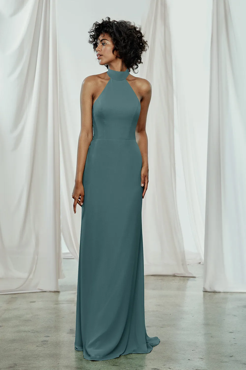 Sophia - Teal sold by Amsale product image thumbnail 2