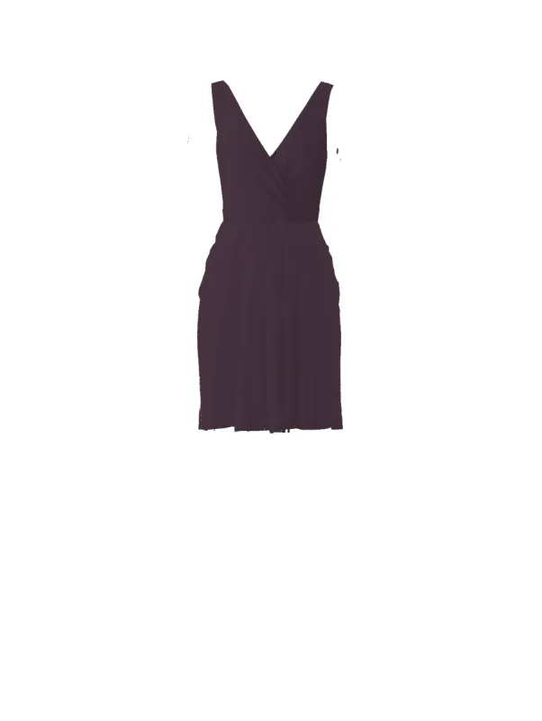 Bodice(Ava), Skirt(Carla), plum sold by Amsale