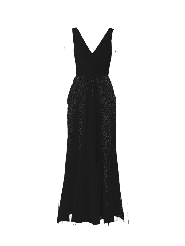 Bodice(Ava), Skirt(Justine), black sold by Amsale